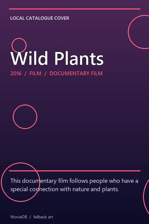 Wild Plants poster