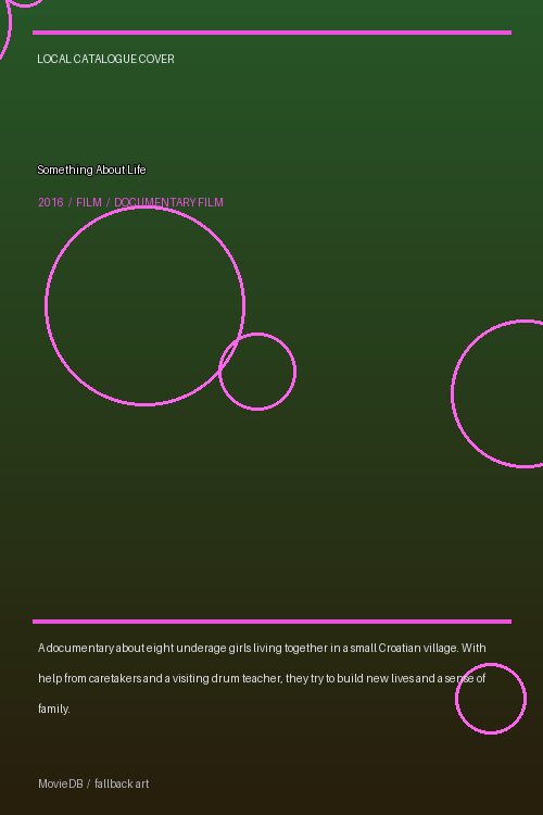 Something About Life poster