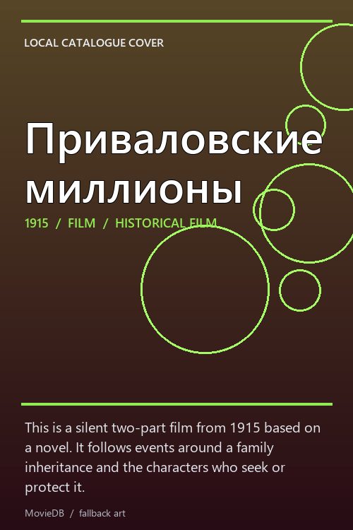 Приваловские миллионы poster