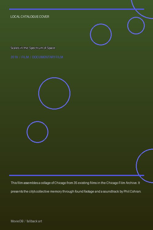 Scales in the Spectrum of Space poster