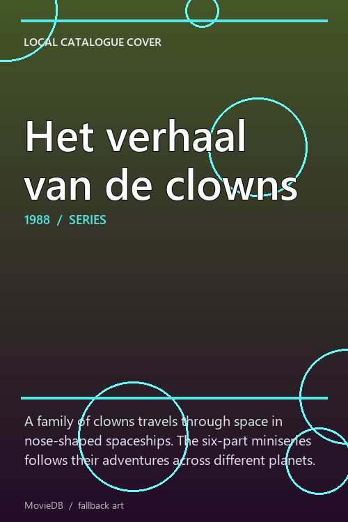 Het verhaal van de clowns poster