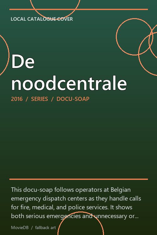 De noodcentrale poster
