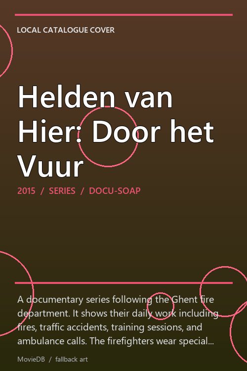 Helden van Hier: Door het Vuur poster