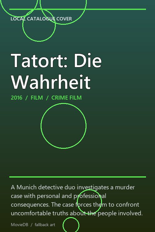 Tatort: Die Wahrheit poster