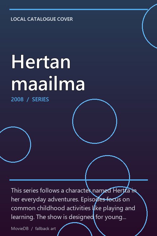 Hertan maailma poster