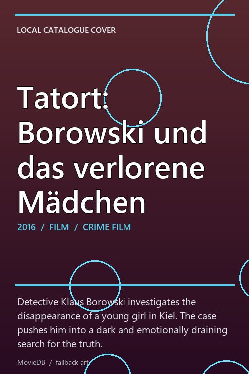 Tatort: Borowski und das verlorene Mädchen poster