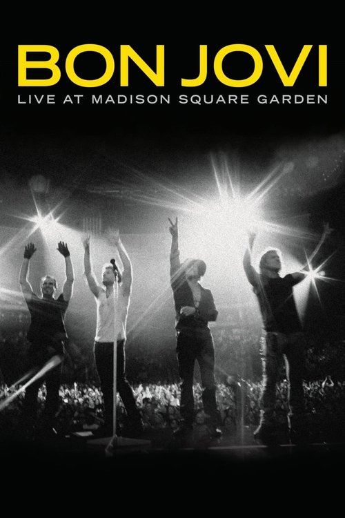 Live at Madison Square Garden poster