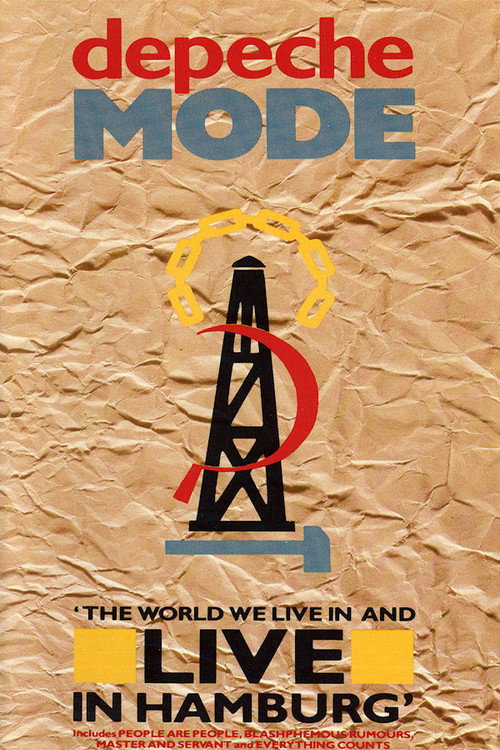 The World We Live In and Live in Hamburg poster