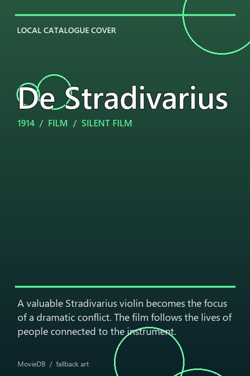 De Stradivarius poster