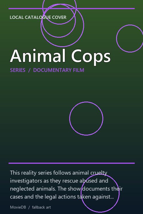 Animal Cops poster