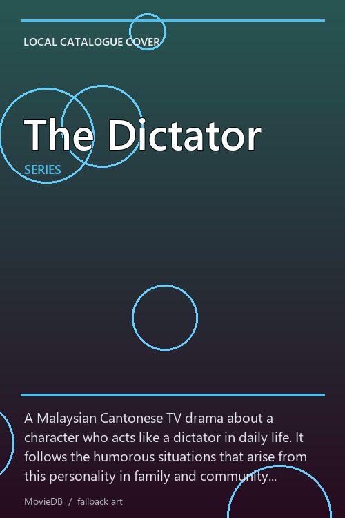 The Dictator poster