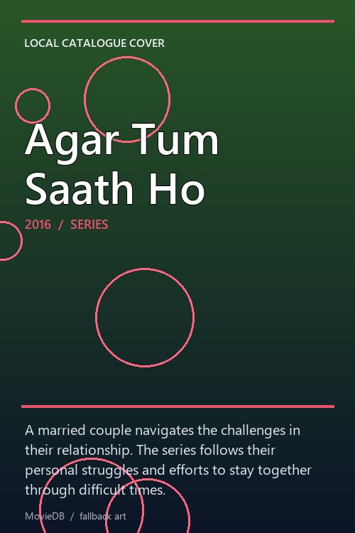 Agar Tum Saath Ho poster