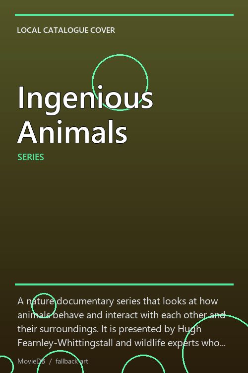 Ingenious Animals poster