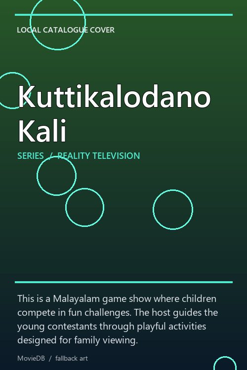 Kuttikalodano Kali poster