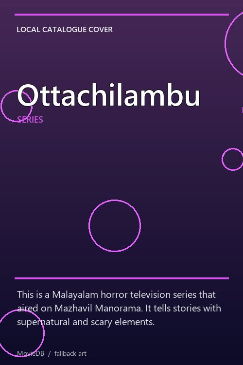 Ottachilambu poster