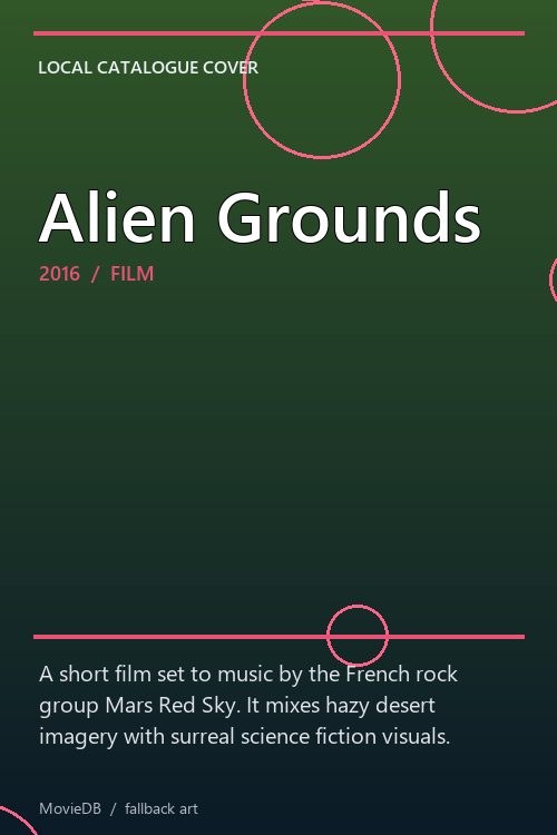 Alien Grounds poster