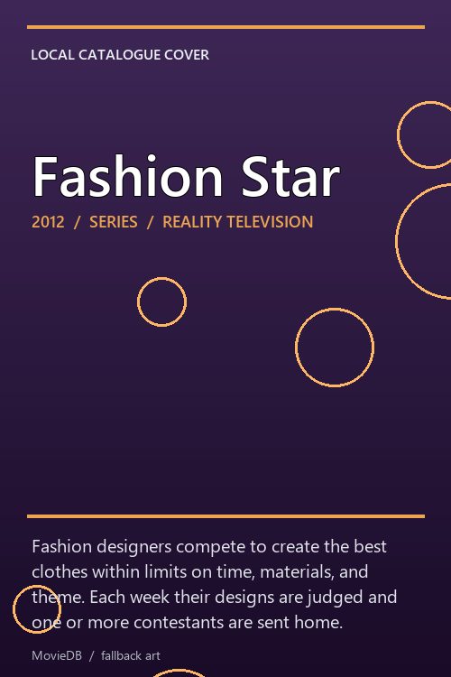 Fashion Star poster