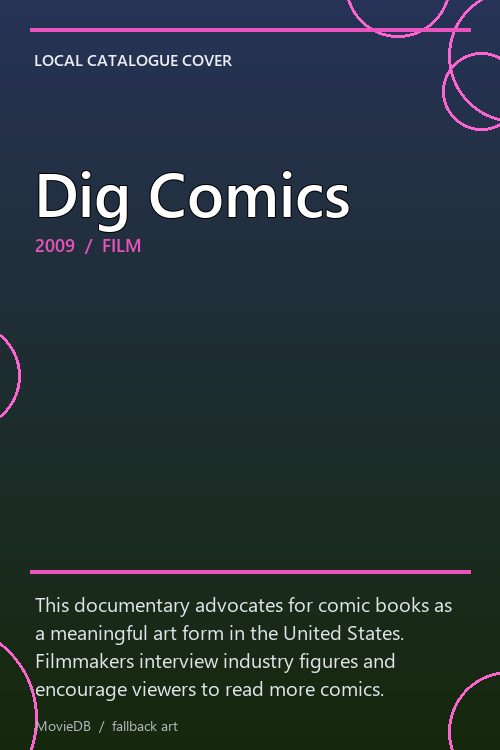 Dig Comics poster