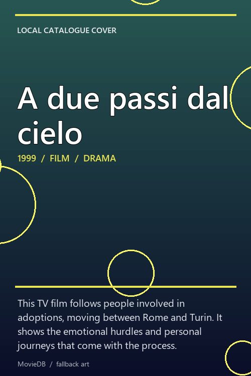 A due passi dal cielo poster