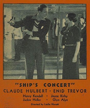 Ship's Concert poster