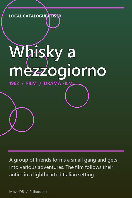Whisky a mezzogiorno poster