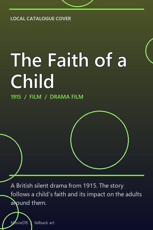 The Faith of a Child poster