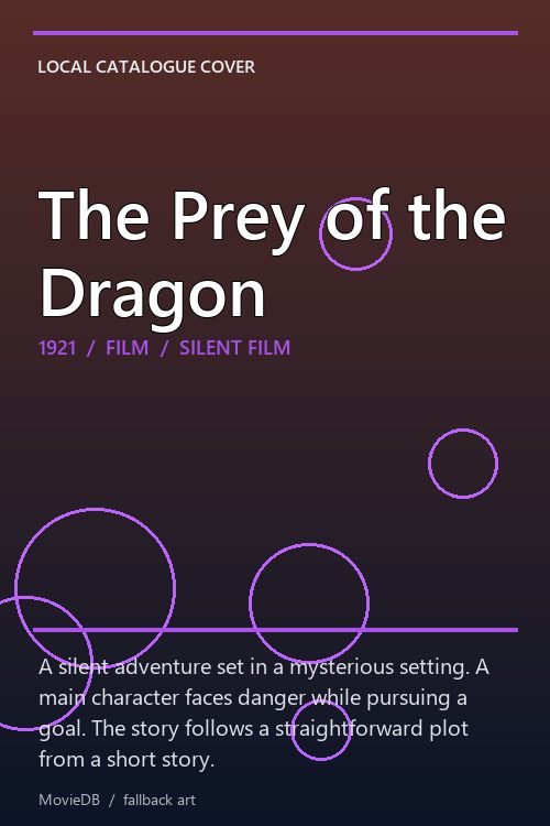 The Prey of the Dragon poster