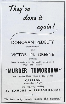Murder Tomorrow poster