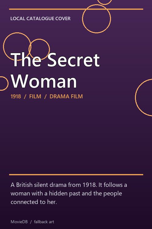 The Secret Woman poster