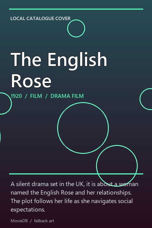 The English Rose poster