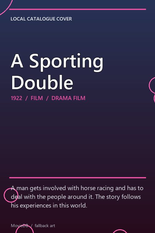 A Sporting Double poster
