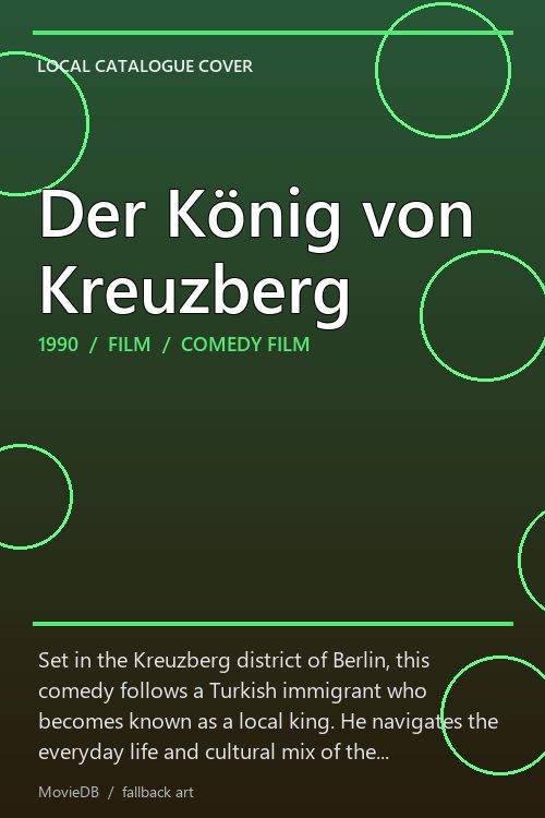 Der König von Kreuzberg poster