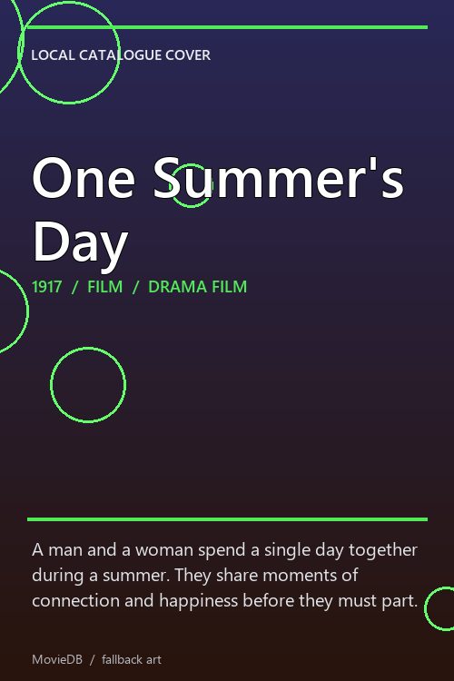 One Summer's Day poster