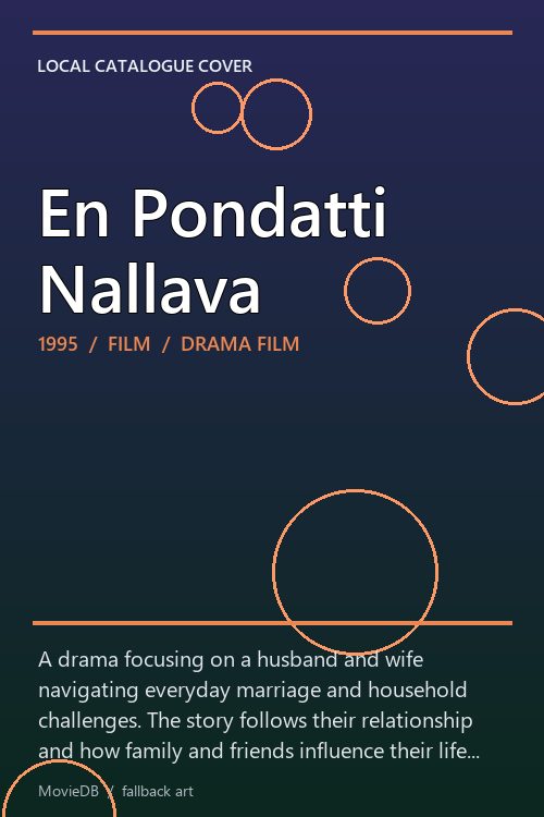 En Pondatti Nallava poster