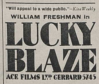 Lucky Blaze poster