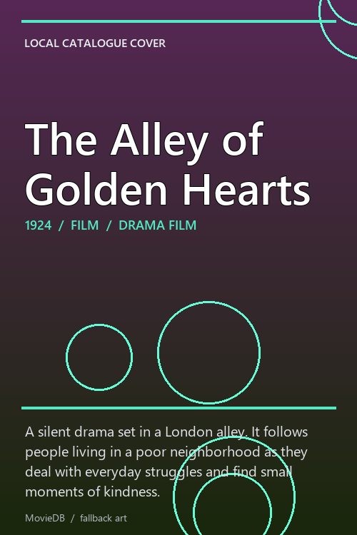 The Alley of Golden Hearts poster