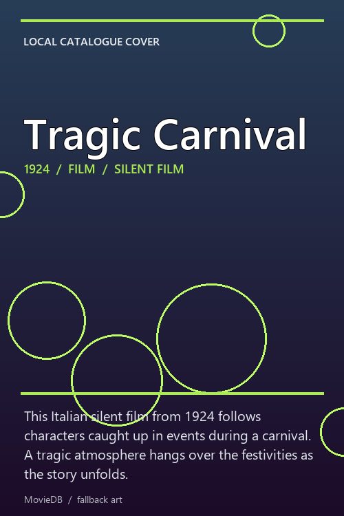 Tragic Carnival poster