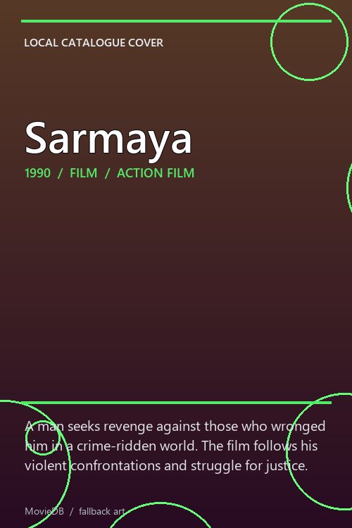 Sarmaya poster