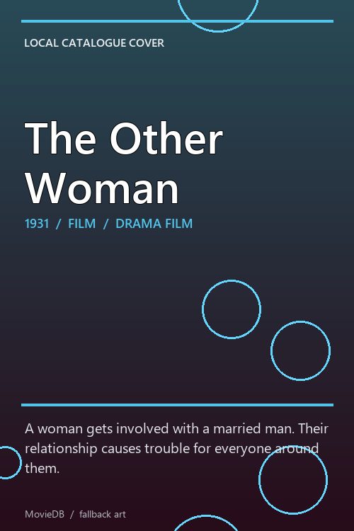 The Other Woman poster