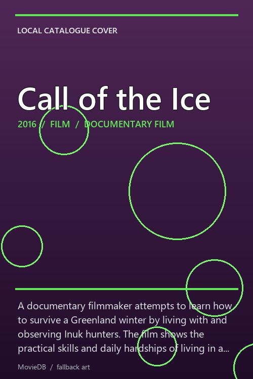 Call of the Ice poster