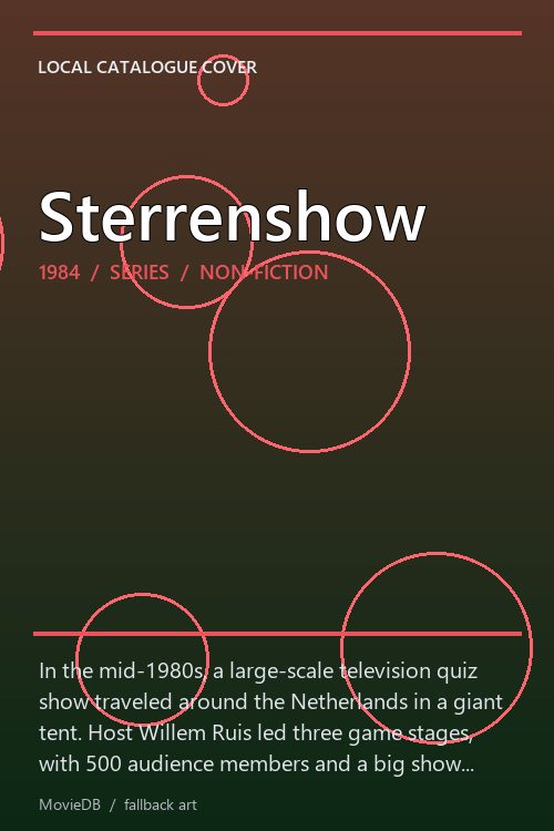 Sterrenshow poster