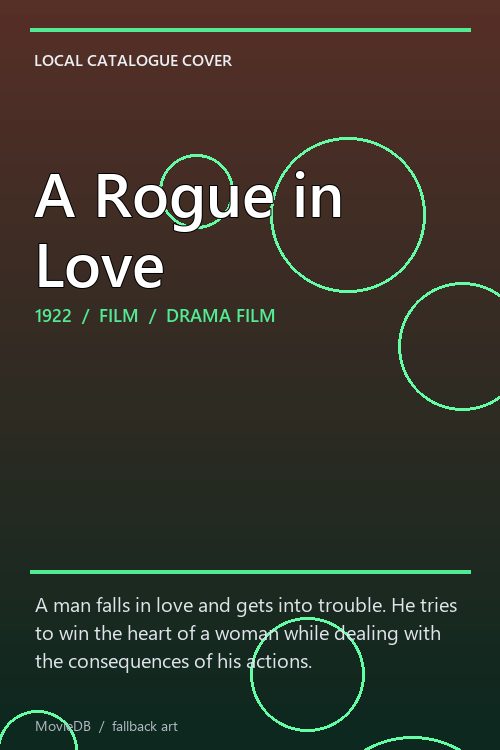 A Rogue in Love poster