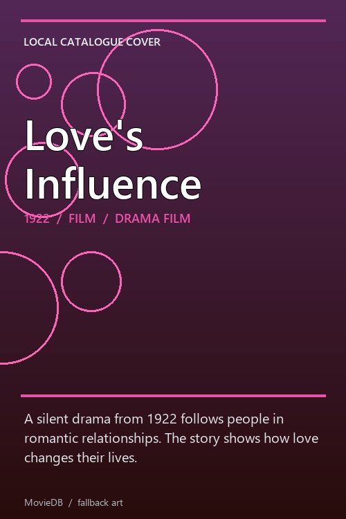 Love's Influence poster