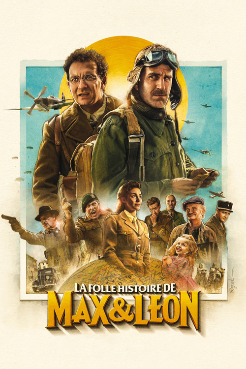 La folle histoire de Max et Léon poster
