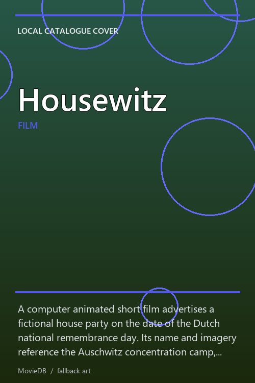 Housewitz poster