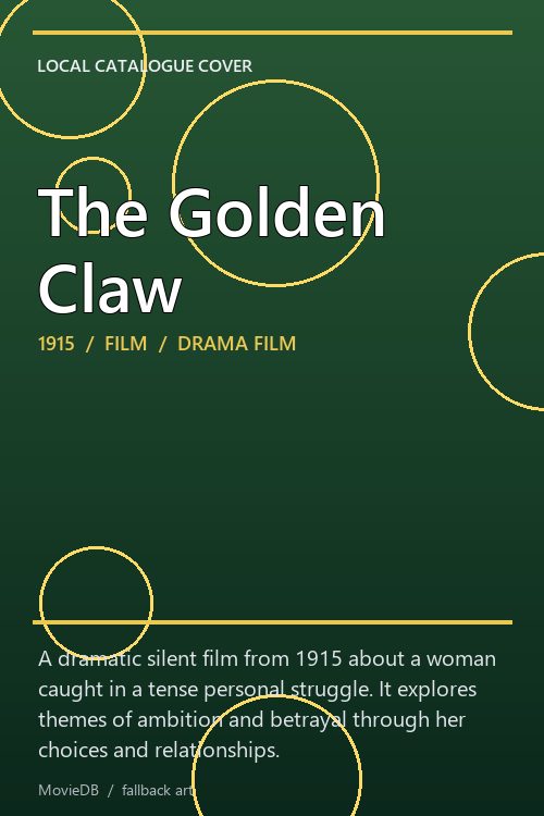 The Golden Claw poster