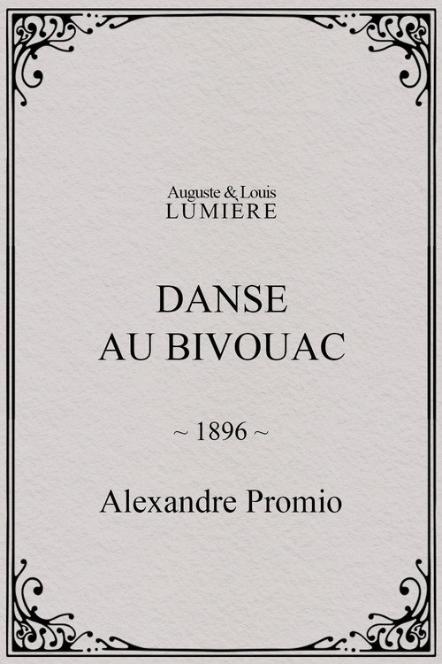 Danse au bivouac poster