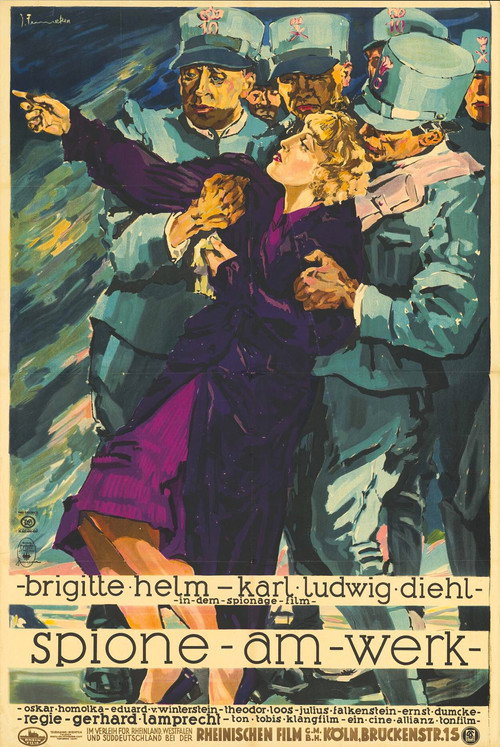 Spies at Work poster