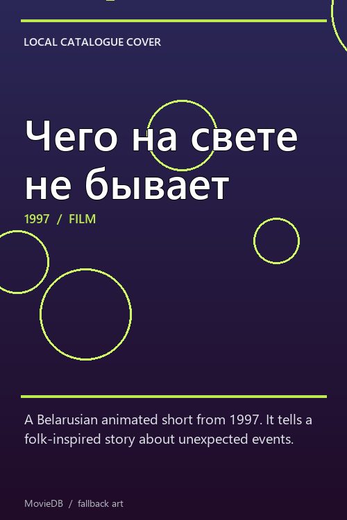 Чего на свете не бывает poster