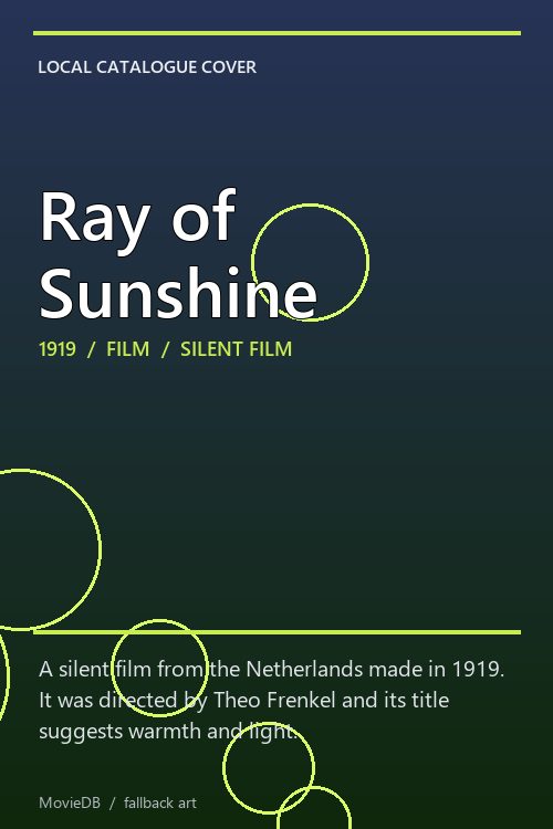 Ray of Sunshine poster